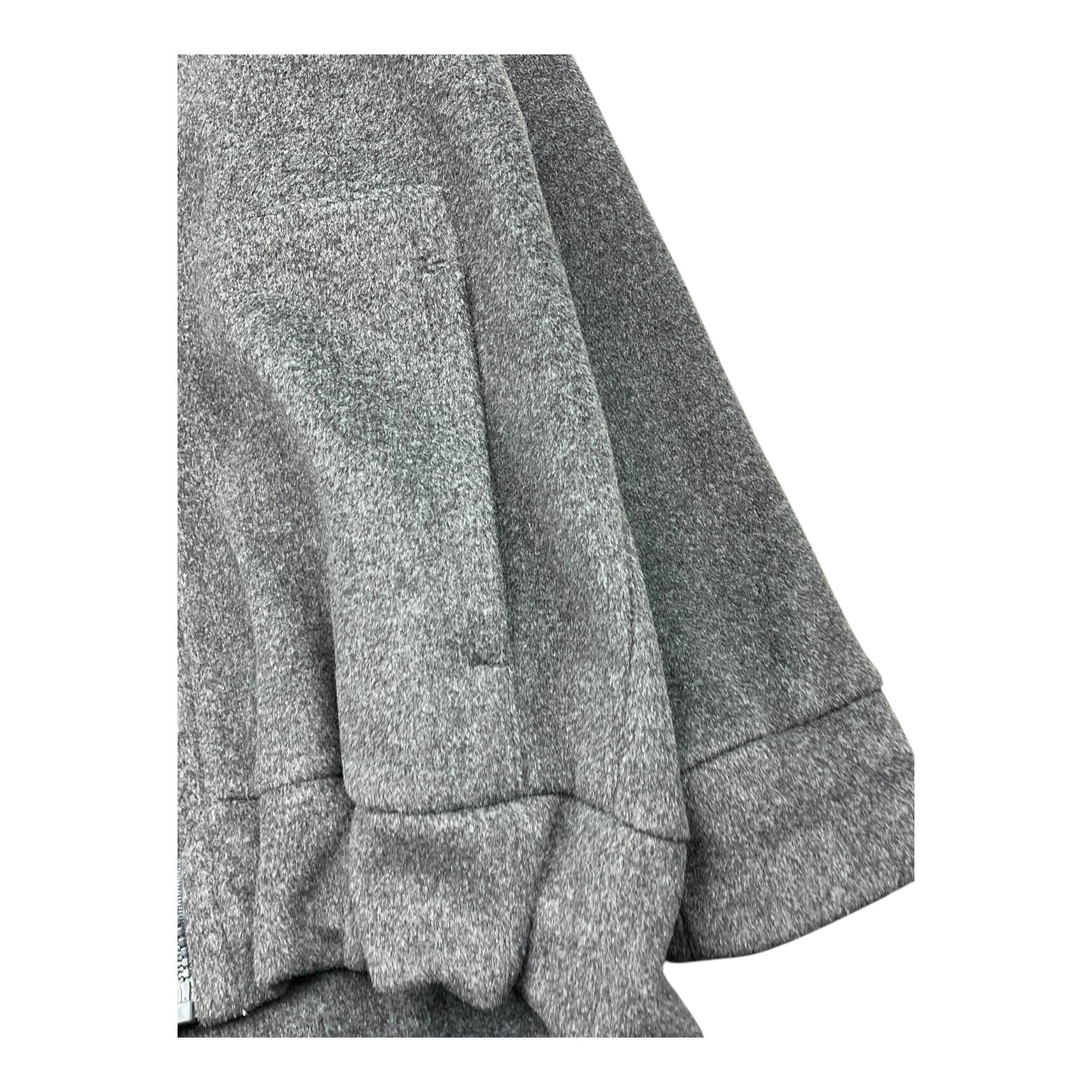 PAOLO PECORA felpa tinta unita con zip e cappuccio Grigio per Bambino PP4149 GRIGIO PAOLO PECORA