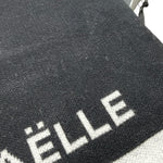 GAELLE sciarpa tinta unita con logo Nero per Bambina 2741SC00507X NERO GAELLE