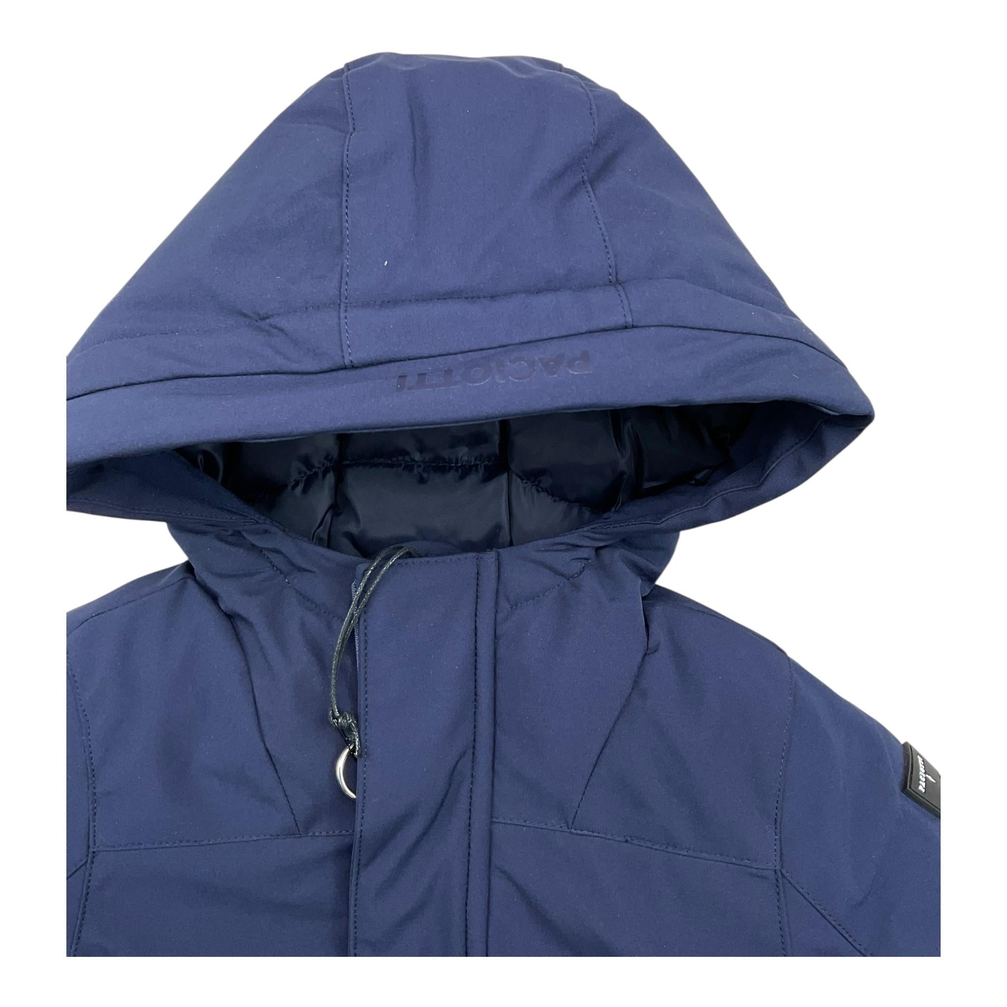 CESARE PACIOTTI giubbino tinta unita con zip e cappuccio Blu per Neonato GBP5352BNX BLU CESARE PACIOTTI