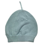 WEDOBLE cappello tinta unita con ricami Azzurro per Neonato V2202307A AZZURRO WEDOBLE