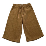 PAOLO PECORA bermuda tinta unita in velluto Beige per Bambino PP4161 BEIGE PAOLO PECORA