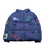 KEJO giubbino tinta unita con zip e cappuccio Blu per Bambino KJ3F2W4J002 BLU KEJO