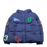 KEJO giubbino tinta unita con zip e cappuccio Blu per Bambino KJ3F2W4J002 BLU KEJO