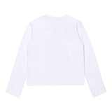 DIESEL shirt girocollo tinta unita con logo Bianco per Bambina J02038 BIANCO DIESEL