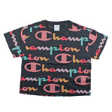 Champion Completo 2 Pezzi T-Shirt+Leggin Tinta Unita