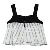 Patrizia Pepe Top Giromanica Tinta Unita per Bambina 7C0262 BIANCO PATRIZIA PEPE 
