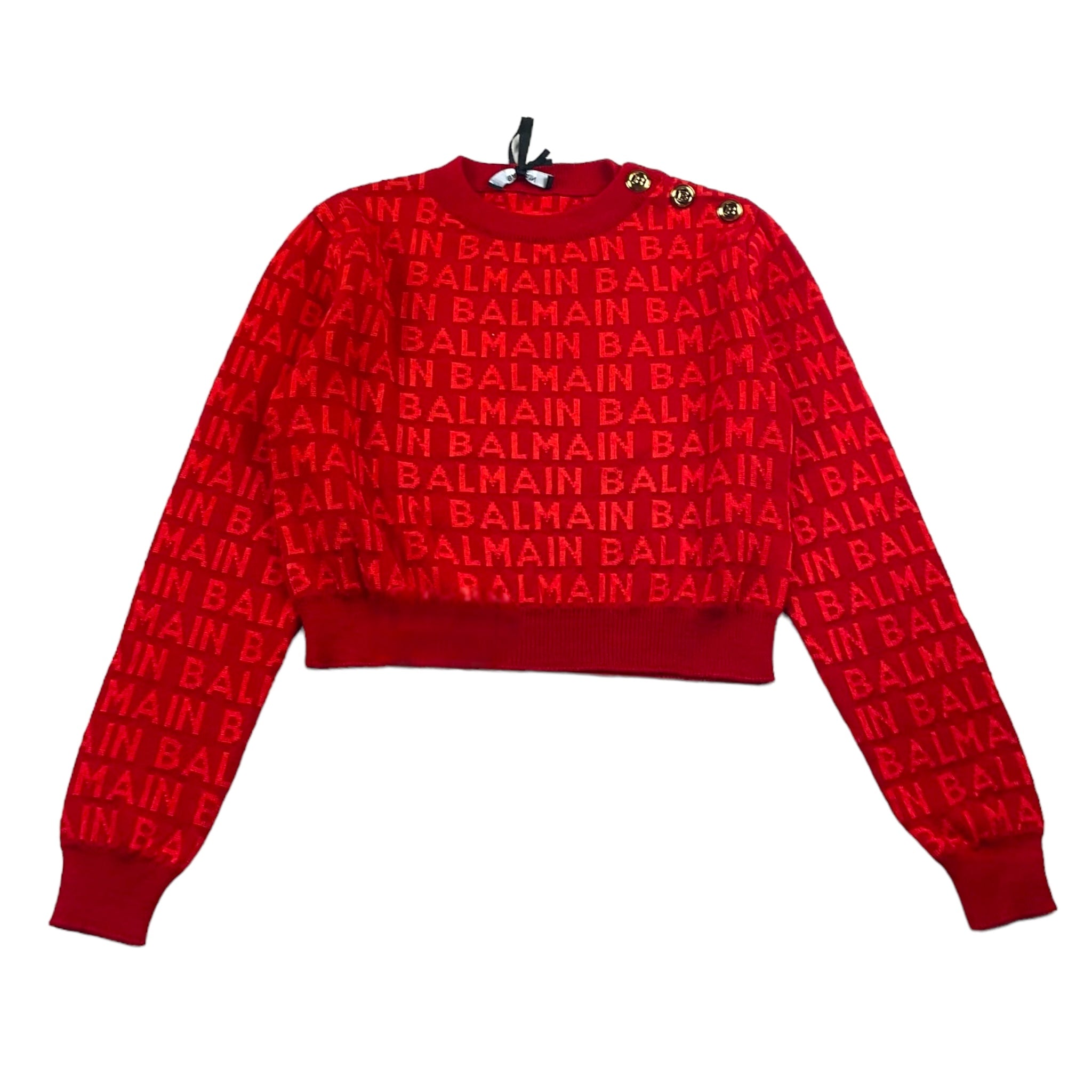 BALMAIN 6R9A30ROSSO