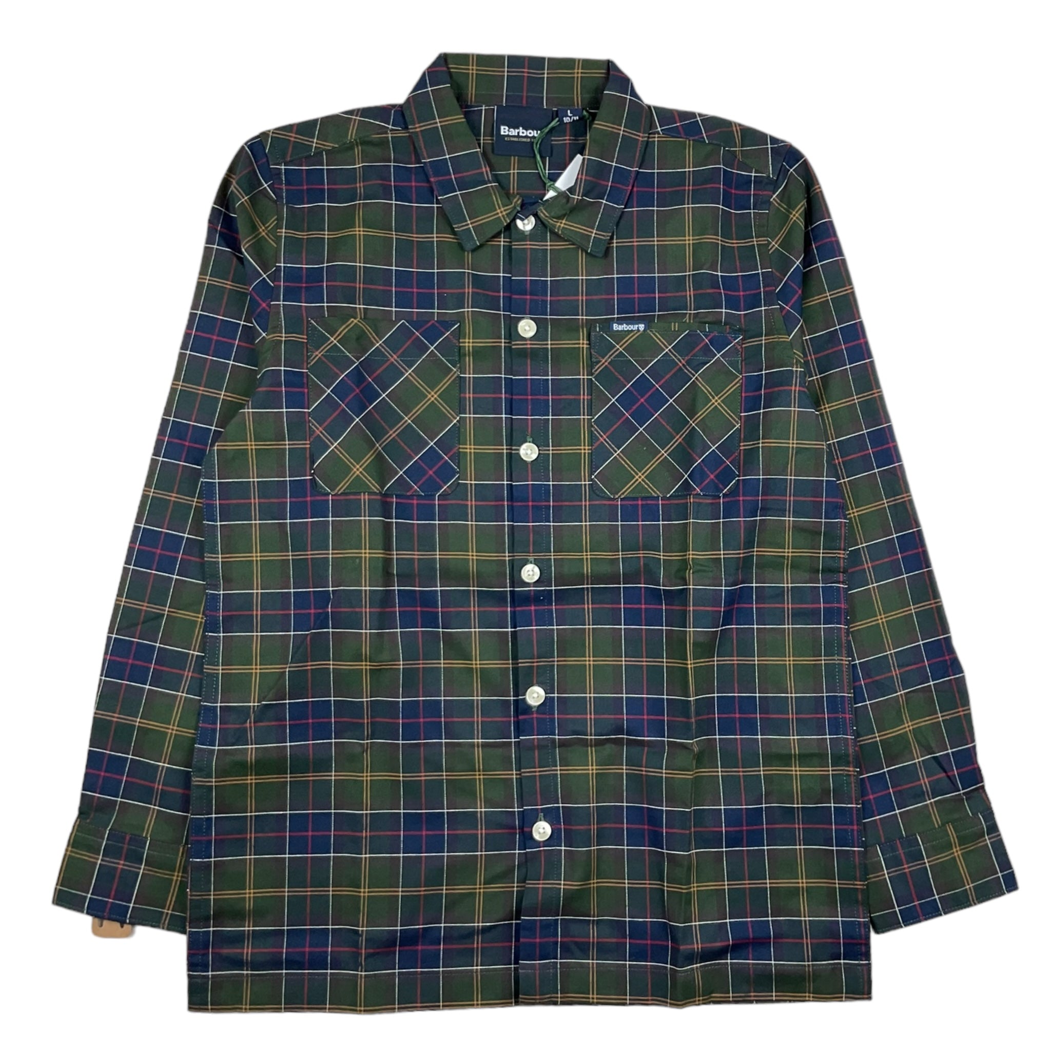 BARBOUR CSH0094TN11VERDE/BLU