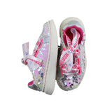 Billieblush Sneakers Tinta Unita Con Paillettes E Lacci