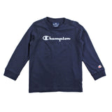 Champion Shirt Girocollo Tinta Unita Con Stampa