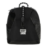 Dkny Caino Tinta Unita Con Zip E Logo