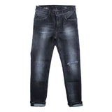 Dondup Jeans Tinta Unita Con Strappi