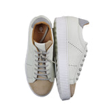 Eleventy Sneakers Bicolore Con Lacci Con Suola In Gomma