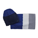 Emporio Armani Set Sciarpa-Cappello Tricolore