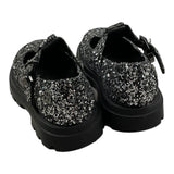 Florens Le Piccole Ballerine Glitterate Tinta Unita Con Chiusura Fibia