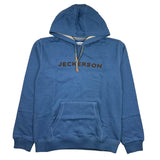 Jeckerson Felpa Chiusa Con Cappuccio Tinta Unita Con Stampa Logo