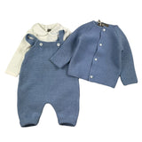 Little Bear Completo Body-Salopette-Cardigan