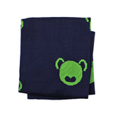 Little Bear Coperta Bicolore Con Stampa