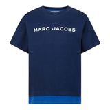 Marc Jacobs T-Shirt Girocollo Tinta Unita Con Stampa Logo