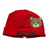 Moschino Cappello Tinta Unita Con Stampa Orso