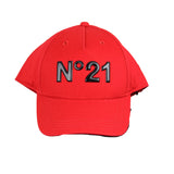 N°21 Cappello Modello Berretto Tinta Unita Con Stampa