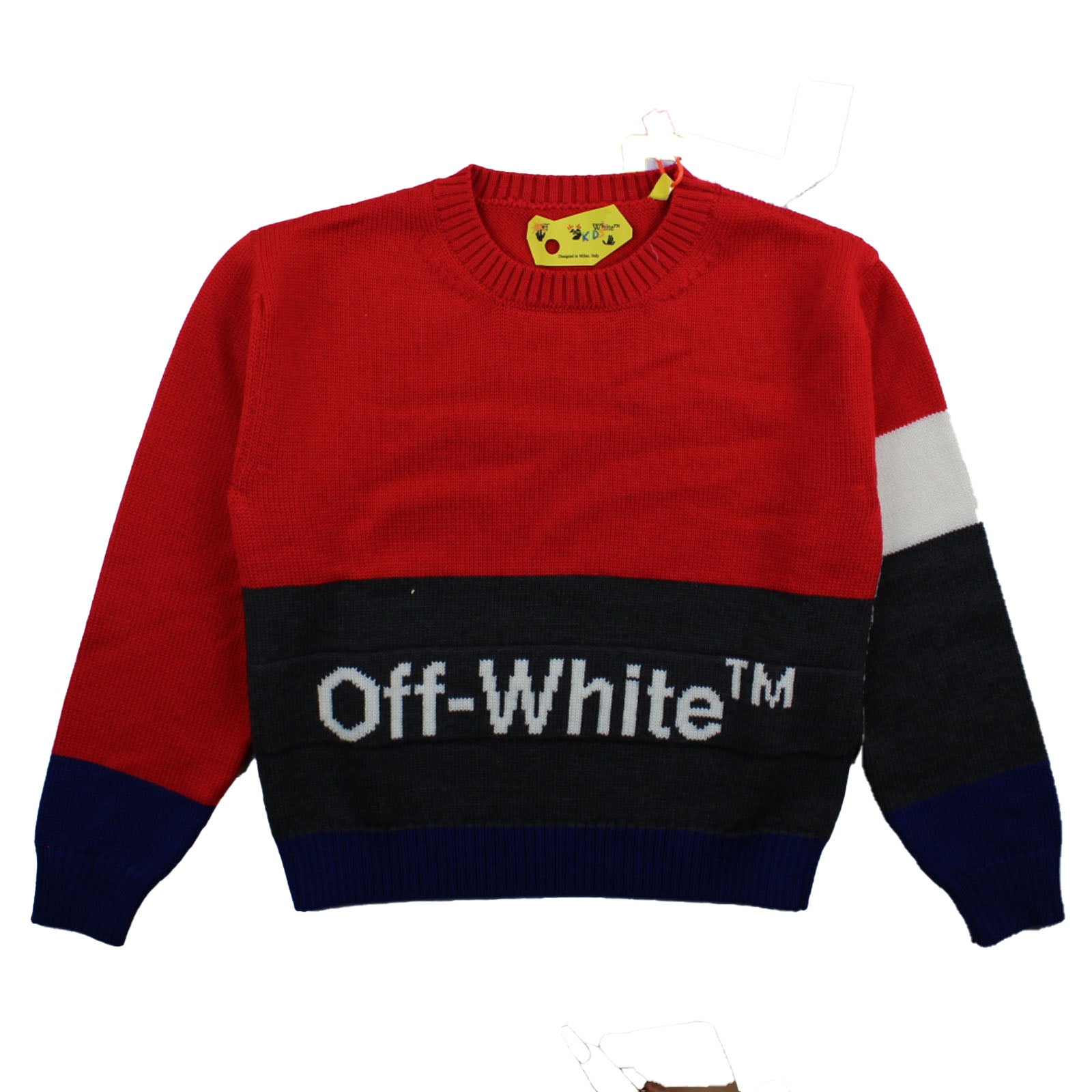 OFF-WHITE OBHE00ROSSO/GRIGIO