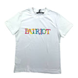 Patriot T-Shirt Girocollo Tinta Unita Con Stampa Logo