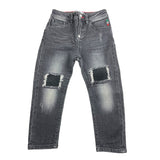 Philippe Plein Jeans Tinta Unita Con Strappi