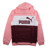 Puma Felpa Tricolore Chiusa Con Cappuccio E Stampa Logo