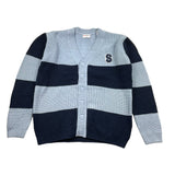 Superga Cardigan Bicolore Con Bottoni