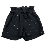 Twinset Short Tinta Unita Con Elastico In Vita E Brillantini