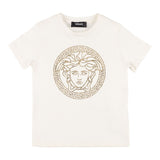 Versace T-Shirt Girocollo Stampa Fantasia Versace