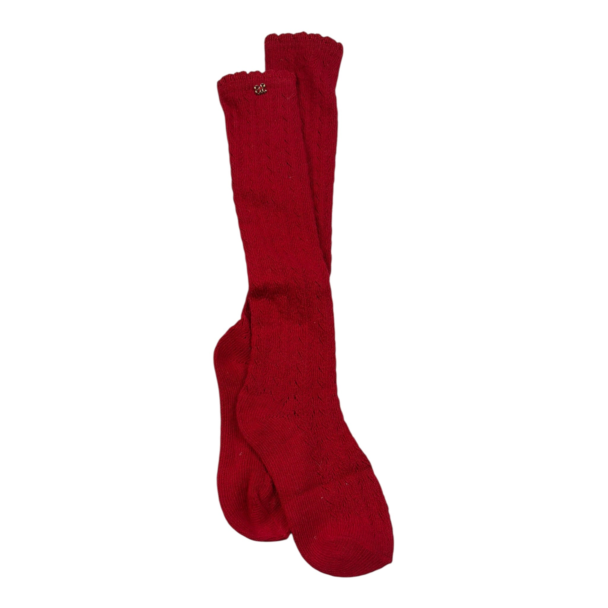Abel & Lula Calzini tinta unita Rosso per Bambina 5953 ROSSO ABEL & LULA 