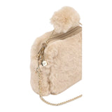 Abel & Lula Borsa tinta unita Peluche Beige per Bambina 5980 BEIGE ABEL & LULA 