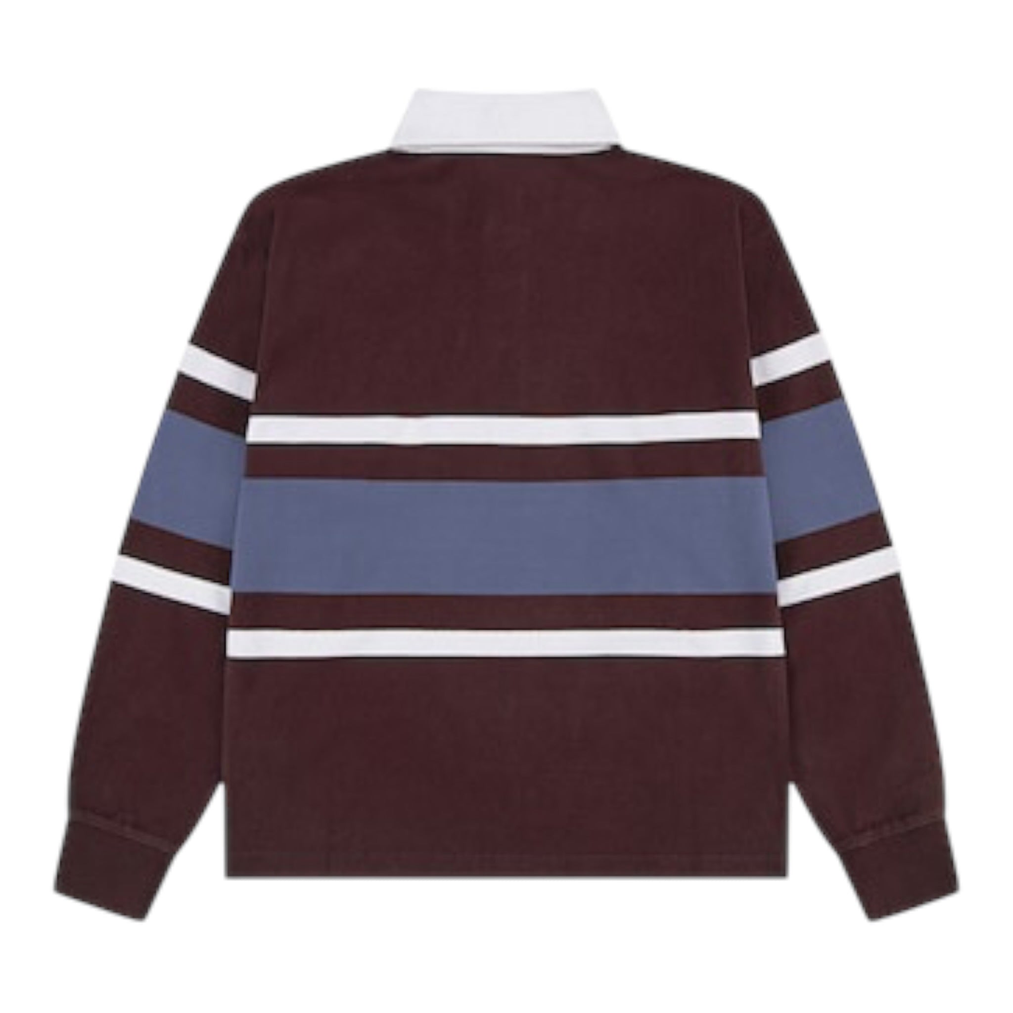 Abercrombie Kids Polo Tricolore con Fantasia A Righe Bordeaux per Bambino 93AF41 BORDEAUX ABERCROMBIE KIDS 