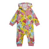 Adidas Tutina tinta unita con Cappuccio E Stampa Giallo per Neonata HK6650 GIALLO Adidas 