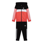Adidas Completo 2Pz Felpa-Pantalone con Zip Nero per Neonato IW3491 NERO Adidas 
