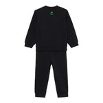 Adidas Completo 2Pz Felpa-Pantalone Nero per Neonato JY3471 NERO Adidas 