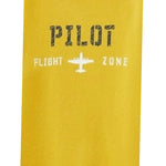 Aeronautica Militare Felpa tinta unita con Stampa Giallo per Neonato 242FE0002AJRF758N GIALLO AERONAUTICA MILITARE 