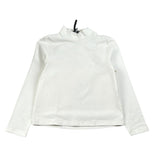 Akyta Shirt Mezzo Collo tinta unita Bianco per Bambino 441044 BIANCO AKYTA 