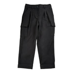 Akyta Pantalone tinta unita con Girovita Regolabile Nero per Bambino 441068 NERO AKYTA 