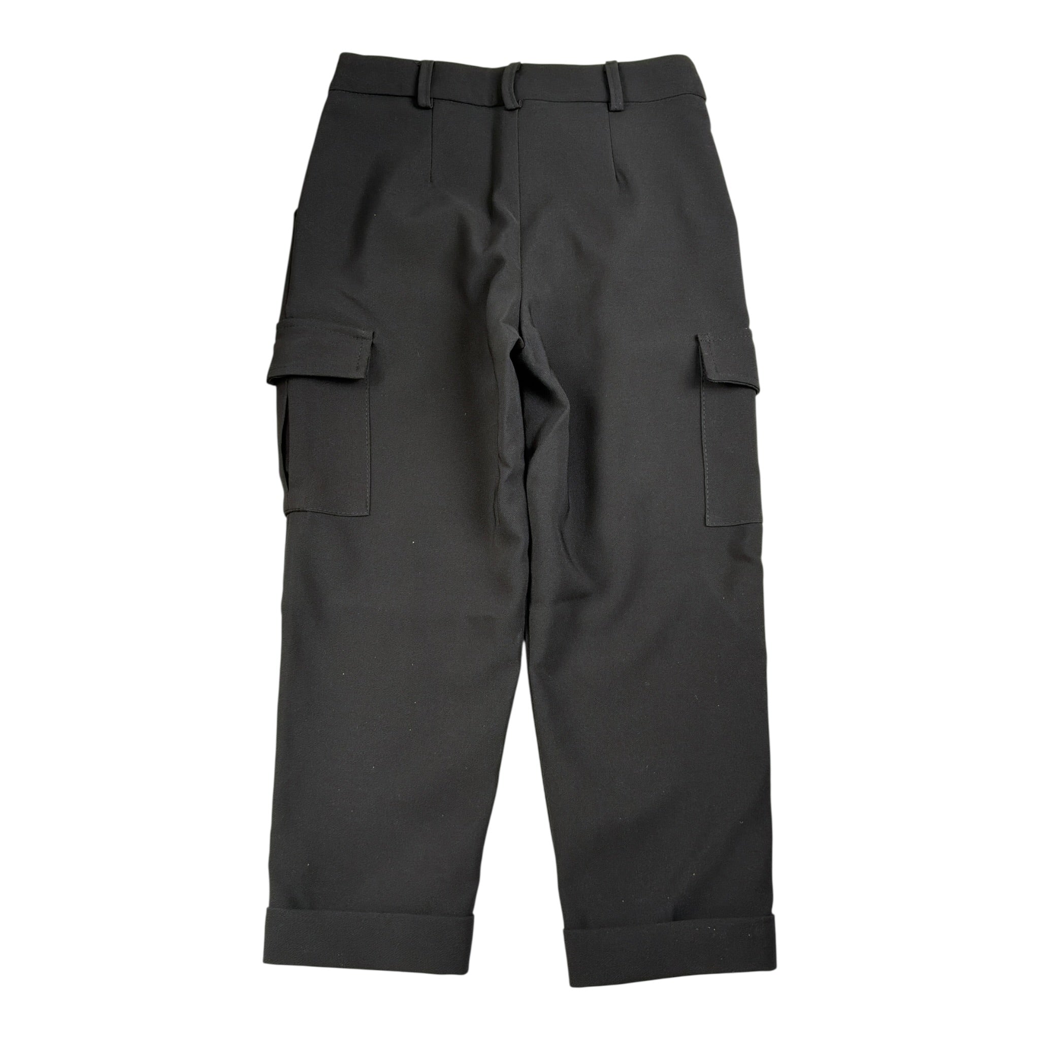 Akyta Pantalone tinta unita con Girovita Regolabile Nero per Bambino 441068 NERO AKYTA 