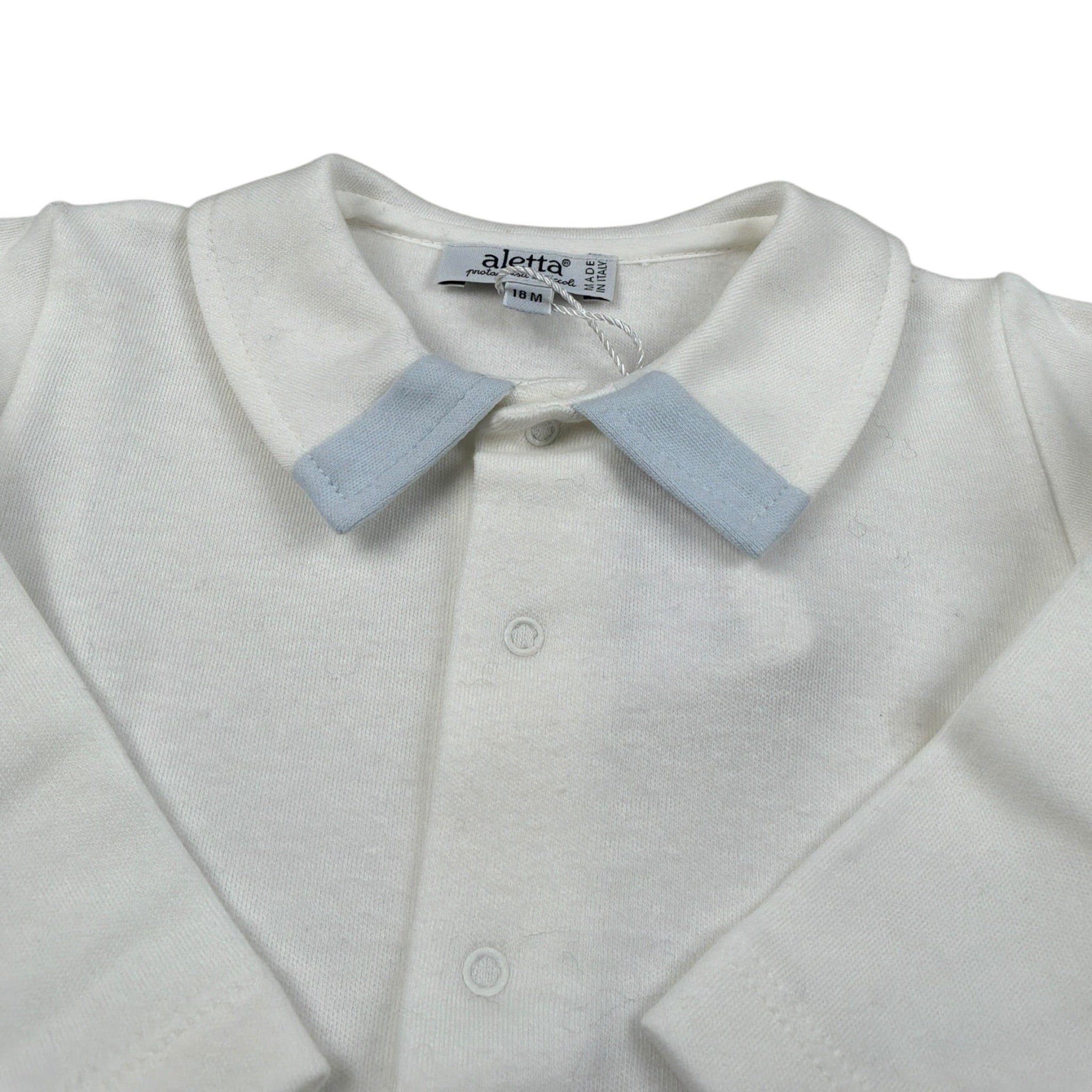 Aletta Body Manica Lunga tinta unita Panna per Neonato RG555253SR PANNA ALETTA 