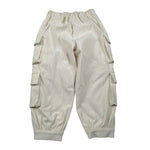 Alice Pi Pantalone tinta unita con Tasconi Beige per Bambina 2428J BEIGE ALICE PI 