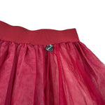 Alice Pi Gonna tinta unita In Tulle Rosso per Neonata W231302 ROSSO ALICE PI 