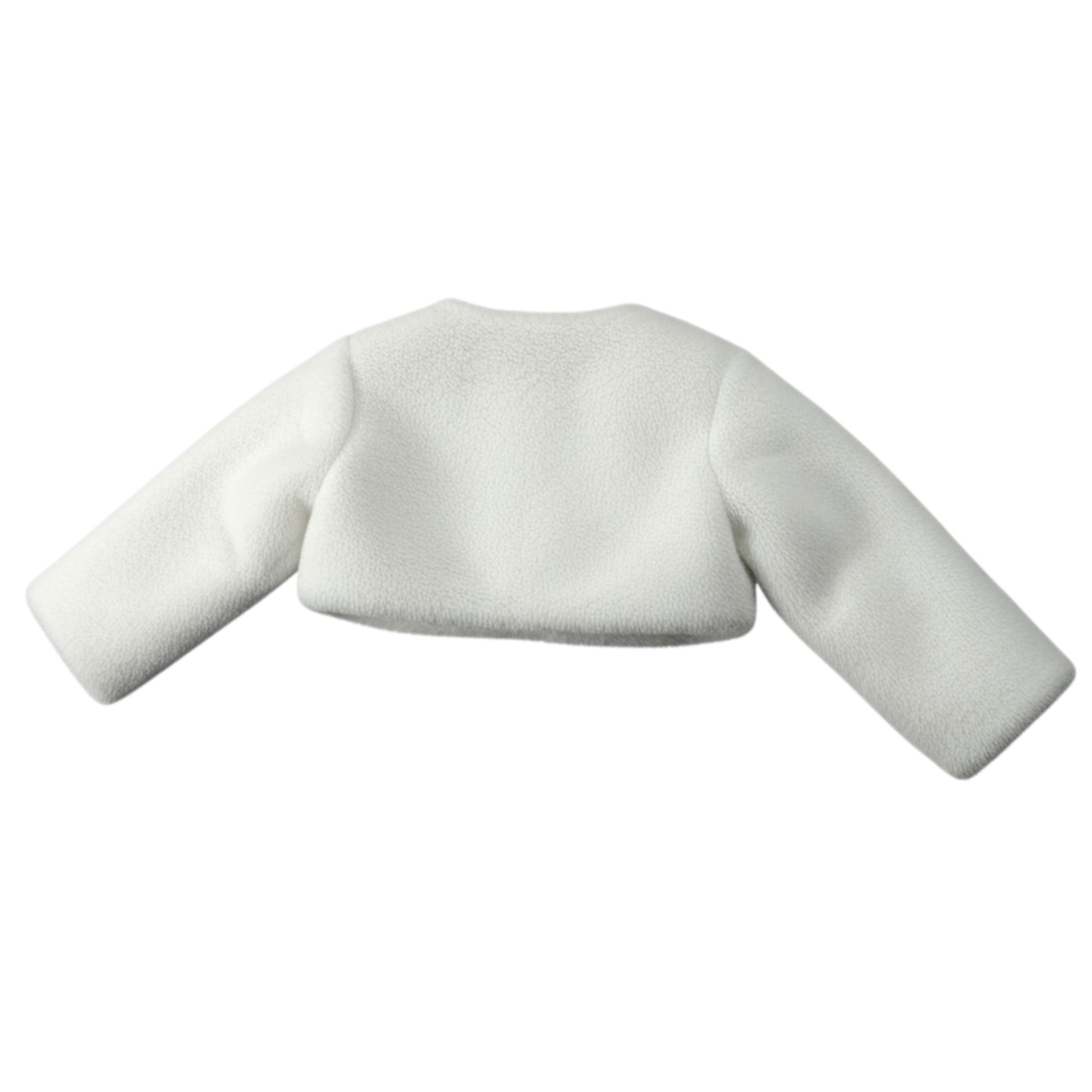 Allegra Coprispalle tinta unita In Pelliccia Bianco per Neonata A0563AL BIANCO ALLEGRA 