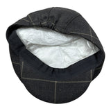 Ambaraba' Cappello Modello Coppola tinta unita con Fantasia Grigio per Neonato AC34067 GRIGIO AMBARABA' 