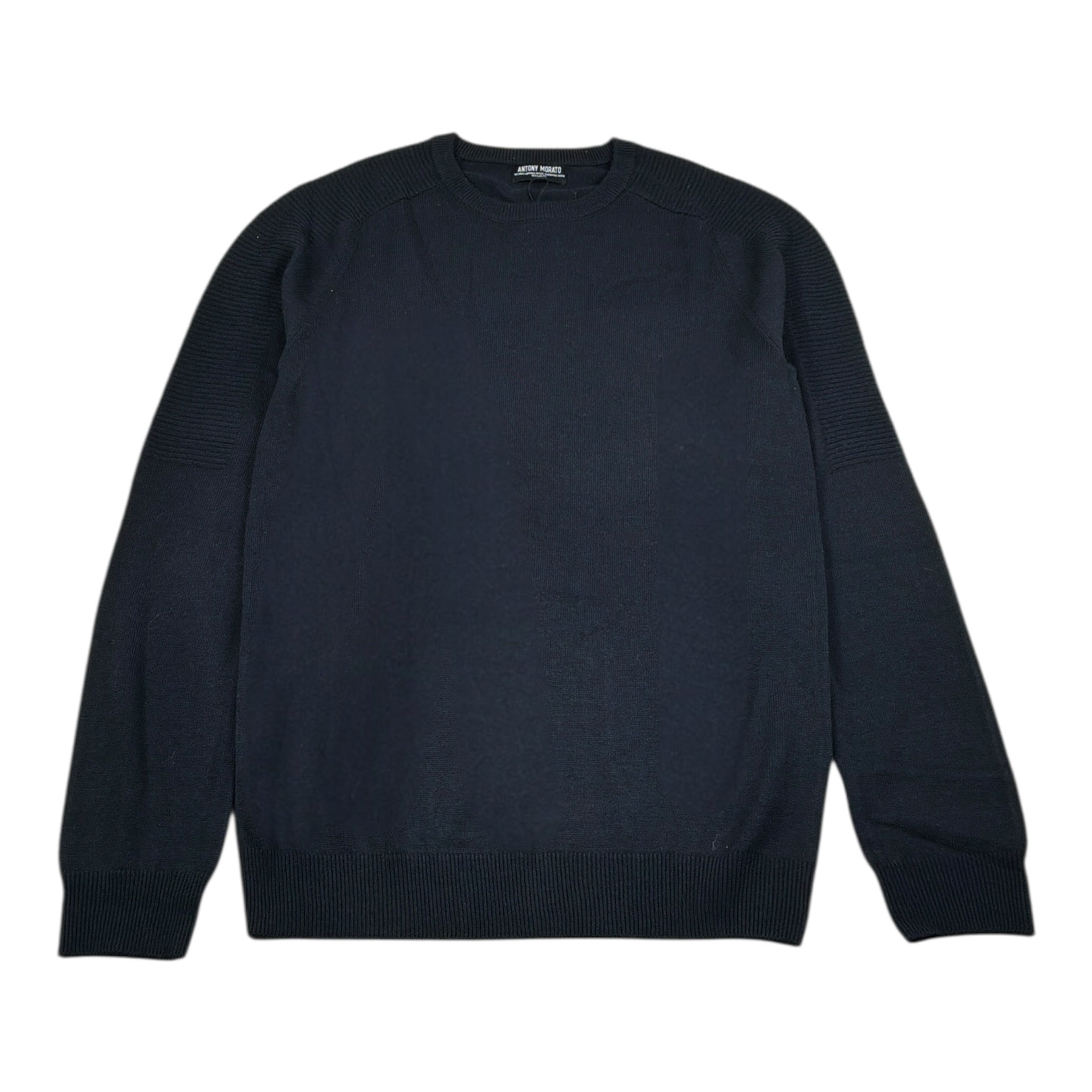 Antony Morato Maglia tinta unita Girocollo Nero per Bambino MKSW01307 NERO ANTONY MORATO 