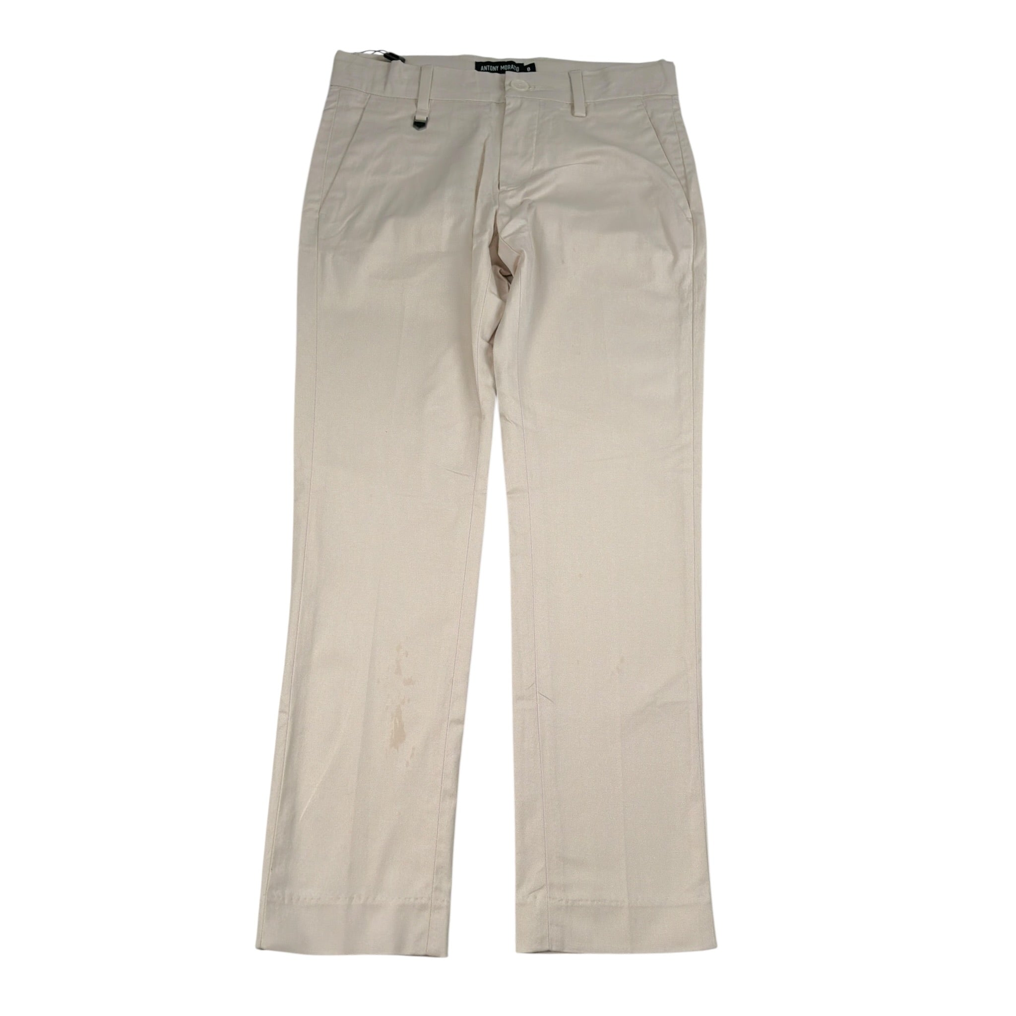 Antony Morato Pantalone tinta unita con Girovita Regolabile Beige per Bambino MKTS00013 BEIGE ANTONY MORATO 