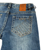 Aspen Polo Club Jeans tinta unita con Girovita Regolabile Blu per Neonato 1051PD00036 BLU ASPEN POLO CLUB 